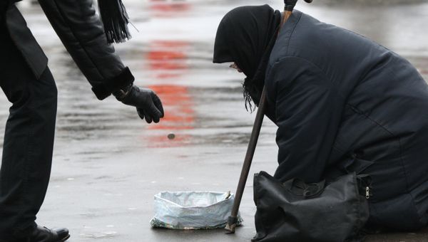 Попрошайка