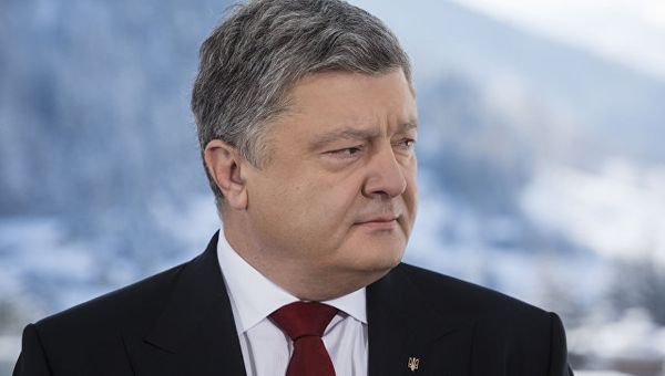 Президент Украины Петр Порошенко. Архивное фото