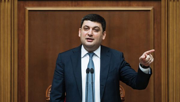 Премьер-министр Украины Владимир Гройсман. Архивное фото