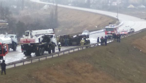 ДТП на объездной дороге в Симферополе