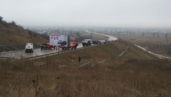 ДТП на объездной дороге в Симферополе