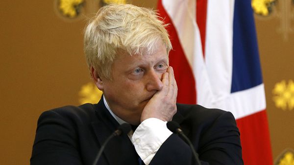 Министр иностранных дел Великобритании Борис Джонсон. Архивное фото