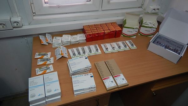 Препараты для стоматологии задержаны в пункте пропуска Армянск Препараты для стоматологии задержаны в пункте пропуска Армянск