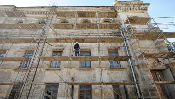 Реконструкция караимской кенасы в Симферополе