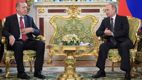 Президент РФ В. Путин принял участие в заседании Совета сотрудничества высшего уровня между РФ и Турцией
