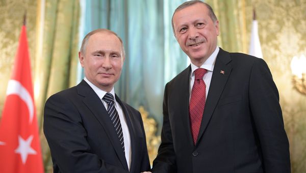 Президент РФ В. Путин принял участие в заседании Совета сотрудничества высшего уровня между РФ и Турцией