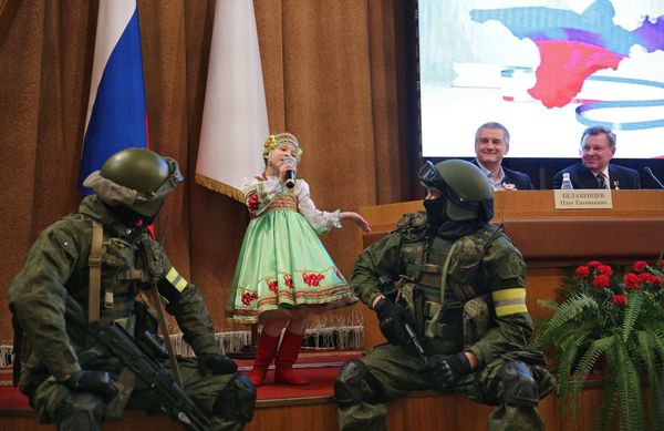 Торжественное собрание в Государственном совете РК, посвященное годовщине общекрымского референдума