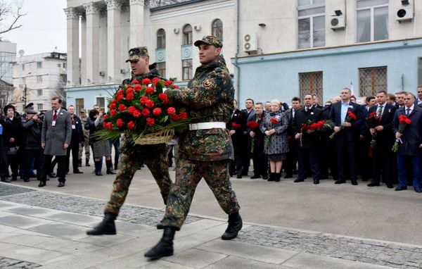 Праздничные мероприятия в Симферополе, посвященные третьей годовщине Крымской весны