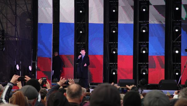 Иосиф Кобзон выступил в Севастополе на концерте в честь годовщины воссоединения Крыма с Россией