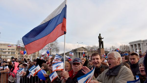 В Симферополе состоялся концерт в честь третьей годовщины воссоединения Крыма с Россией