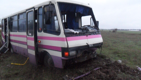 В Крыму произошло ДТП с участием рейсового автобуса В Крыму произошло ДТП с участием рейсового автобуса