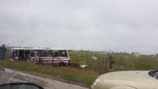 ДТП с участием рейсового автобуса в Красногвардейском районе ДТП с участием рейсового автобуса в Красногвардейском районе