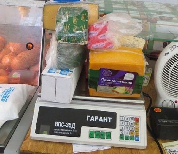 Запрещенная к ввозу в Россию продукция, которую реализовывали в Севастополе