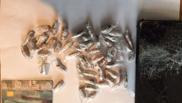 В Саках изъяли 116 пакетиков солей