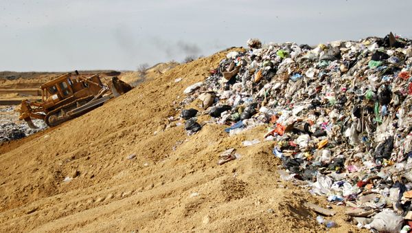 Полигон ТБО. Архивное фото