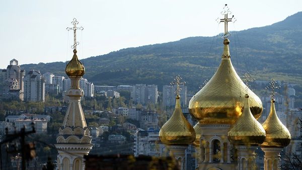 Собор Александра-Невского в Ялте.