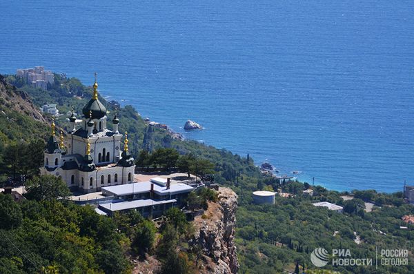 Церковь Воскресения Христова в поселке Форос в Крыму