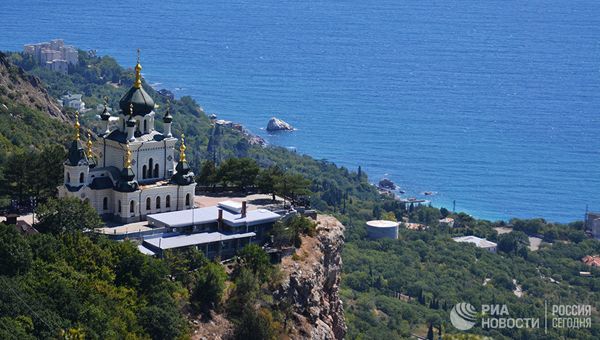 Церковь Воскресения Христова в поселке Форос в Крыму
