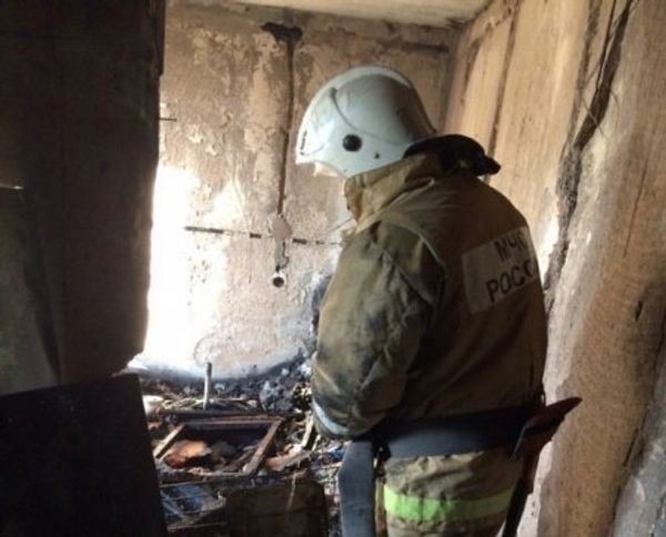 Пожар в пятиэтажном доме в поселке Вольное Джанкойского района Пожар в пятиэтажном доме в поселке Вольное Джанкойского района