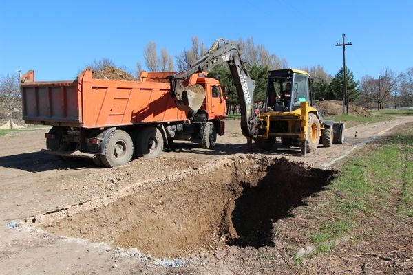 Учения МЧС по тушению условного лесного пожара, площадью 4 га
