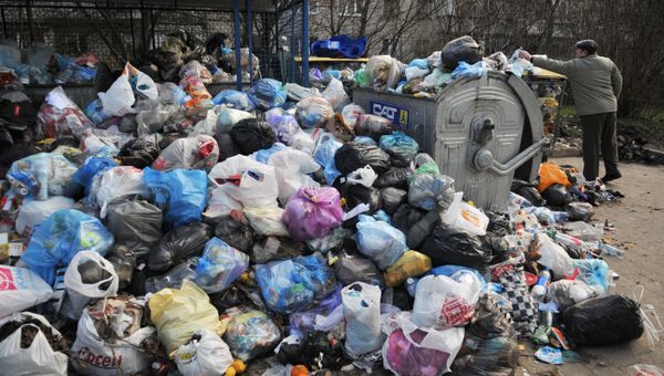 Проблема утилизации бытовых отходов во Львове