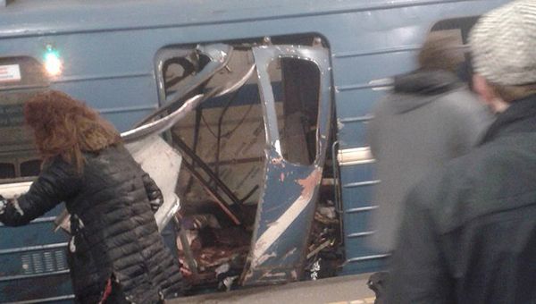 Взрыв в метрополитене Санкт-Петербурга