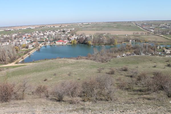 Место в Симферопольском районе, где планируется открыть карьер на склонах Внешней гряды Крымских гор