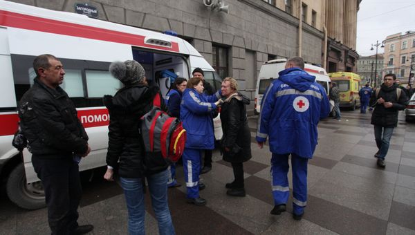 Взрыв в метро в Санкт-Петербурге