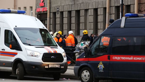 Взрыв в метро в Санкт-Петербурге