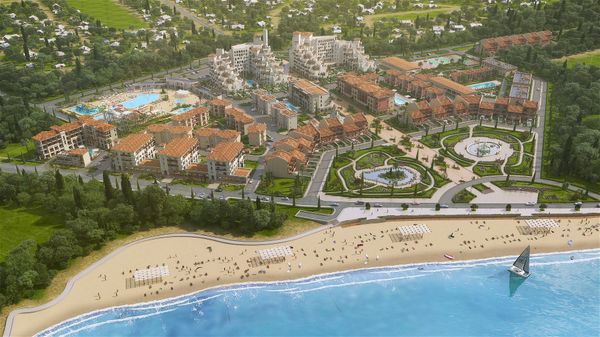 Проект комплекса Итальянская деревня в Крыму 