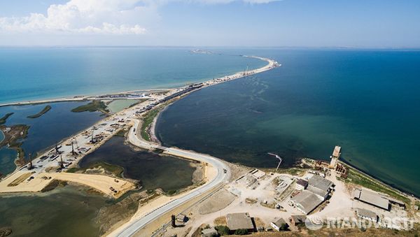 Строительство моста через Керченский пролив
