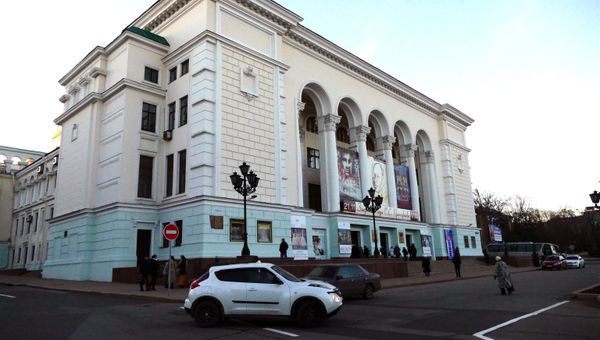 Мирная жизнь в Донецке