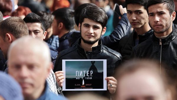 Митинг Вместе против террора в Симферополе
