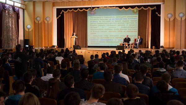 На военной кафедре КФУ стартовал конкурсный отбор