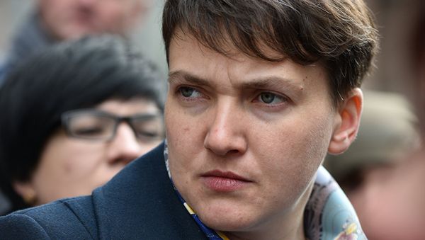Надежда Савченко. Архивное фото