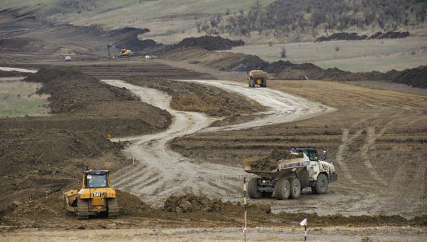 Строительство автоподходов к транспортному переходу через Керченский пролив
