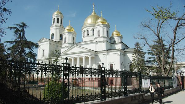Свято-Александро-Невскоий кафедральный собор в Симферополе