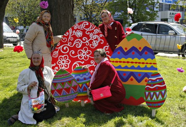 Празднование Пасхи в Симферополе