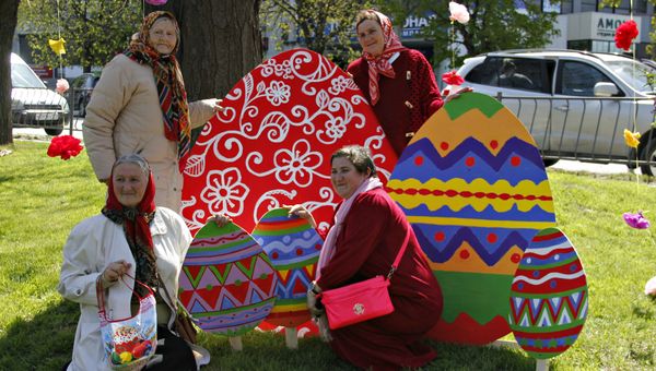Празднование Пасхи в Симферополе