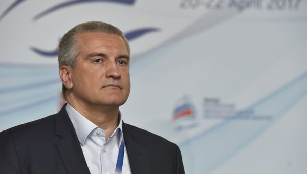 Глава Республики Крым Сергей Аксенов на Ялтинском международном экономическом форуме