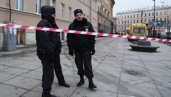 Взрыв в метро в Санкт-Петербурге