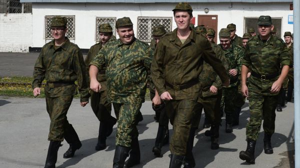 Военнослужащие. Архивное фото