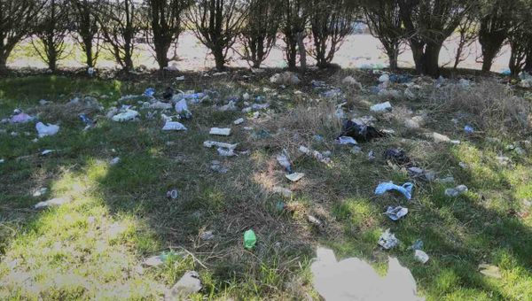 Свалка вблизи села Крыловка Сакского района