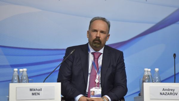 Министр строительства и жилищно-коммунального строительства России Михаил Мень на III Ялтинском международном экономическом форуме
