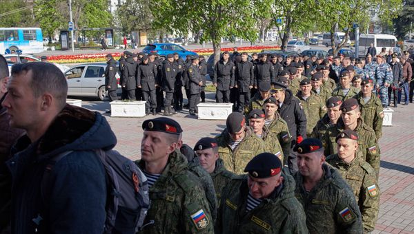 Прощание в Севастополе с погибшим в Сирии майором Сергеем Бордовым