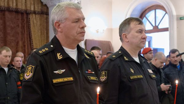 Прощание в Севастополе с погибшим в Сирии майором Сергеем Бордовым