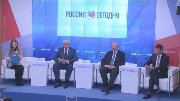 Пресс-конференция по итогам визита в Крым делегации бизнесменов и политиков из Германии и Австрии, проходящего с 23 по 29 апреля в рамках государственного проекта народной дипломатии Гражданам Европы – истина о Крыме. Реальность против мифов