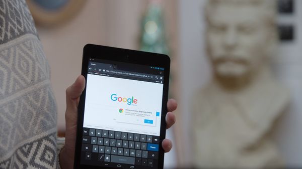 Google на планшете