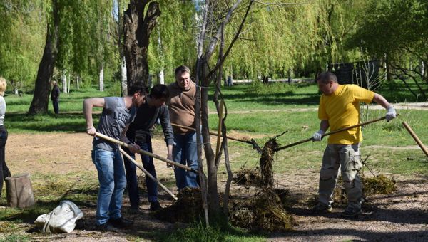 Субботник в Симферополе