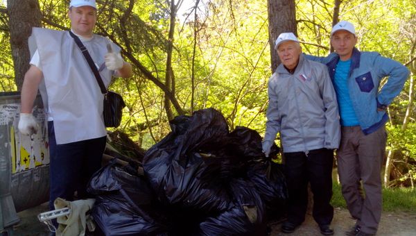 Акция по благоустройству городской зоны